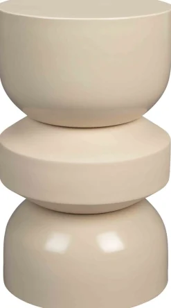 Poefjes & Krukjes-Dutchbone Apollo Kruk Beige