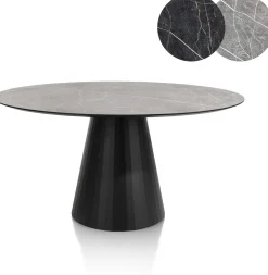 Ronde Eettafels-XOOON Arabax Rond Eettafel Lichtgrijs