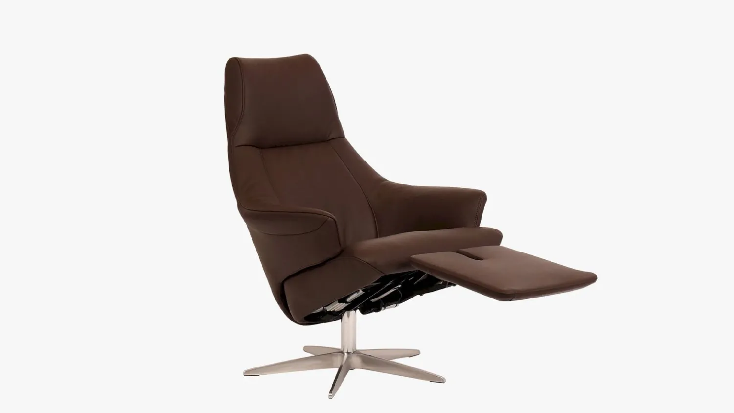 Leren Fauteuils|Relaxfauteuils-Gealux Arc 2007 Relaxfauteuil Cognac