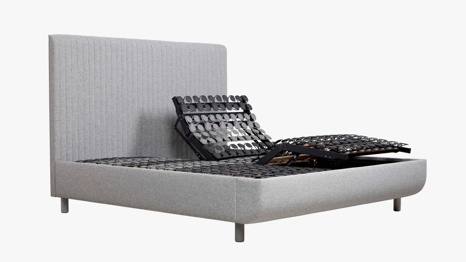 Elektrische Boxsprings-Tempur Arc Sensory Verstelbaar Boxspring Grijs