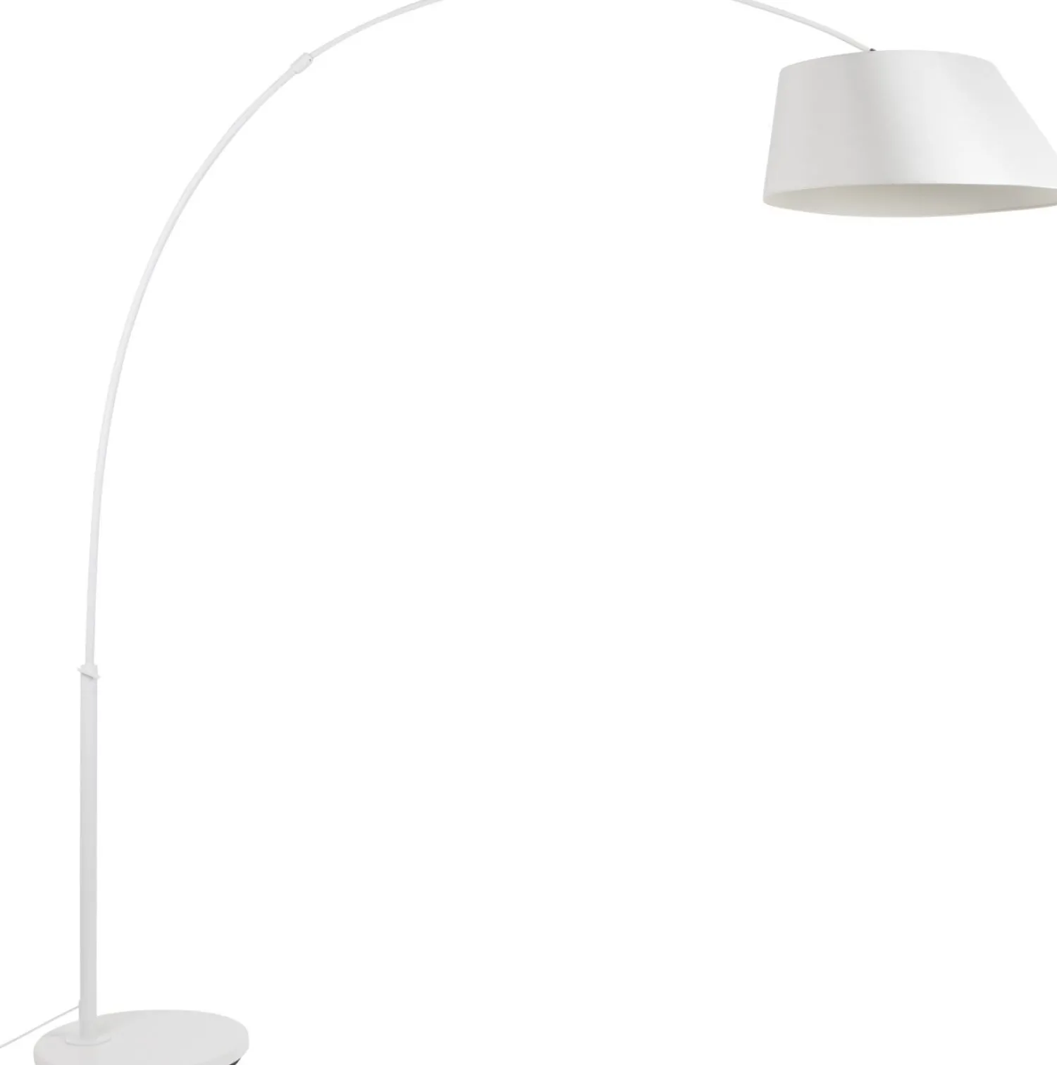 Moderne Vloerlampen|Vloerlampen-Zuiver Arc Vloerlamp White