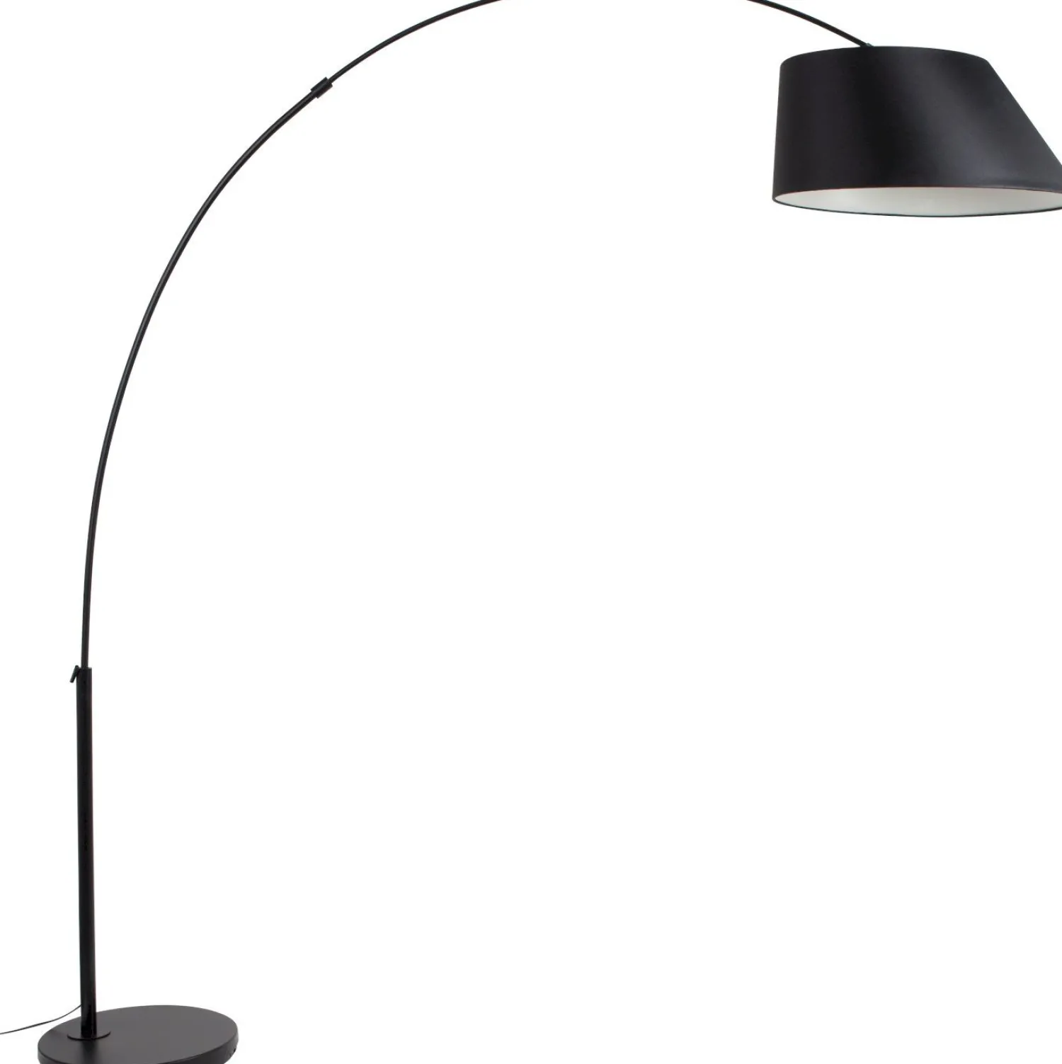 Moderne Vloerlampen|Vloerlampen-Zuiver Arc Vloerlamp Black