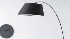 Moderne Vloerlampen|Vloerlampen-Zuiver Arc Vloerlamp Black