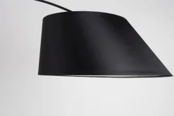 Moderne Vloerlampen|Vloerlampen-Zuiver Arc Vloerlamp Black