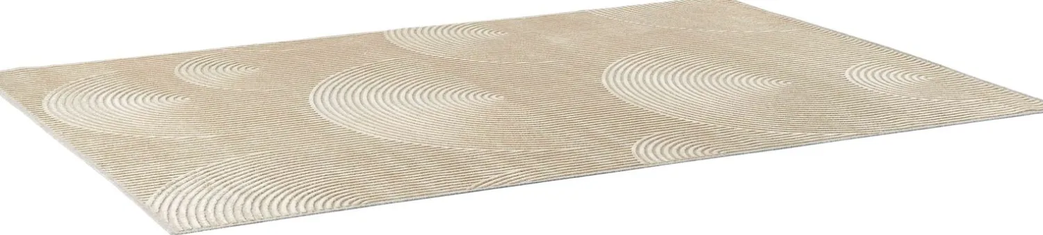 Vloerkleden|Rechthoekige Vloerkleden-Montèl Arch Vloerkleed Gold, Beige