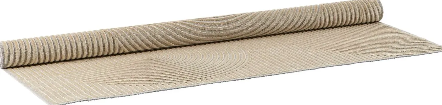 Vloerkleden|Rechthoekige Vloerkleden-Montèl Arch Vloerkleed Gold, Beige