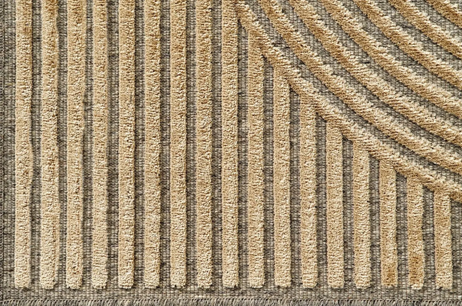 Vloerkleden|Rechthoekige Vloerkleden-Montèl Arch Vloerkleed Gold, Beige