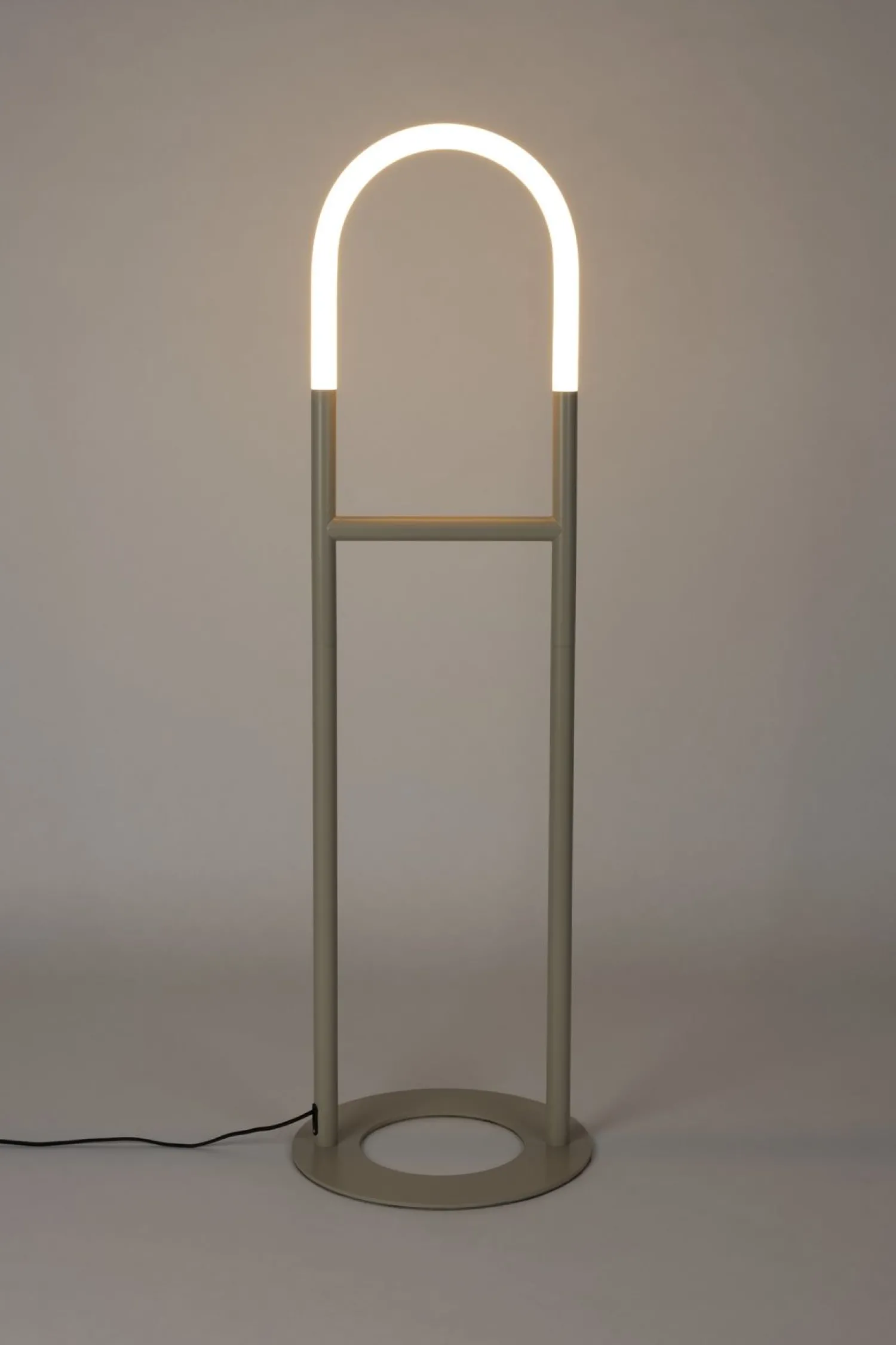 Design Vloerlampen|Vloerlampen-Zuiver Arch Vloerlamp Beige