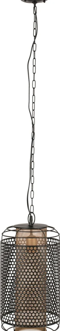 Industriële Hanglampen|Industriële Hanglampen-Dutchbone Archer Hanglamp Black