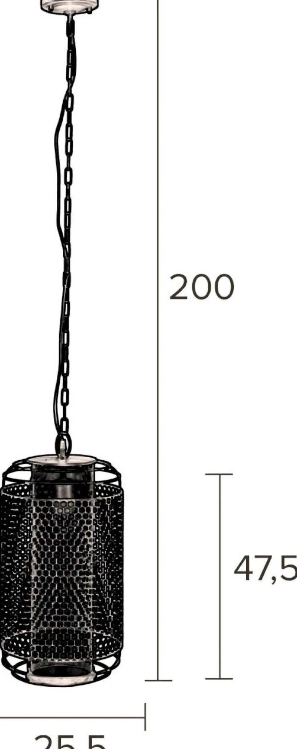Industriële Hanglampen|Industriële Hanglampen-Dutchbone Archer Hanglamp Black