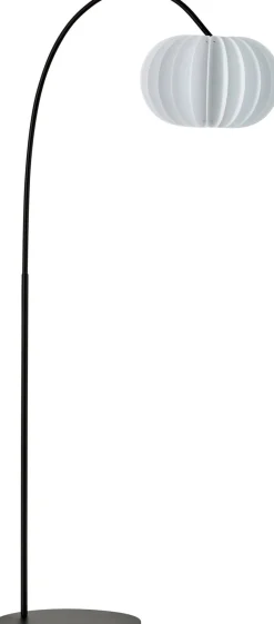 Moderne Vloerlampen|Vloerlampen-Montèl Arco Vloerlamp Black, White