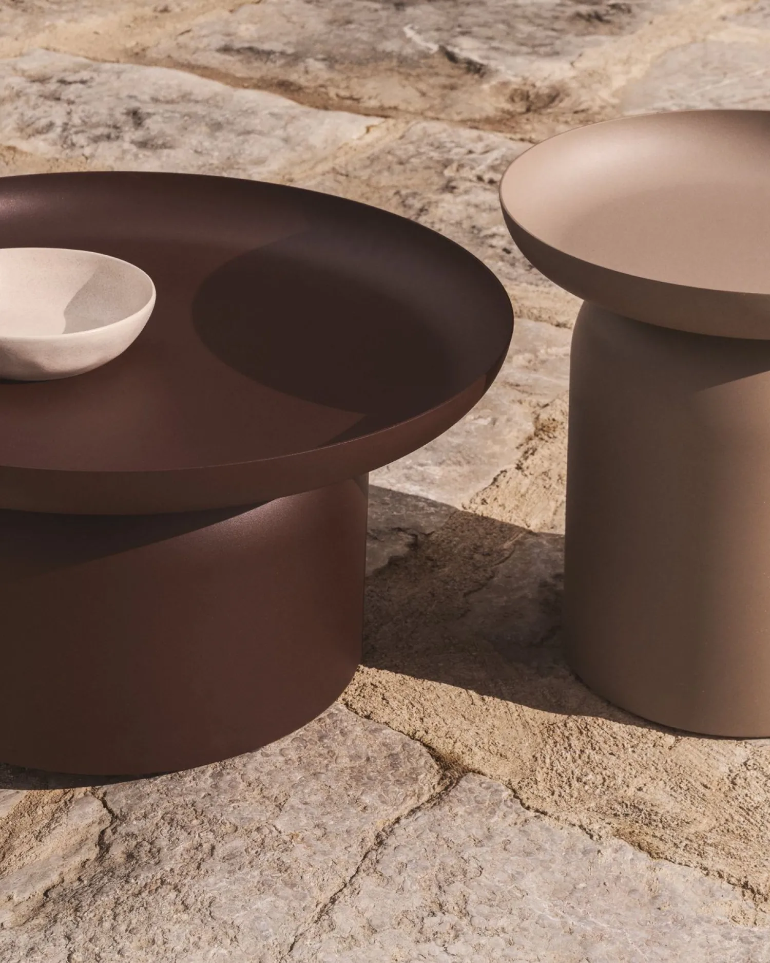 Tuintafels-Kave Home Arcola Salontafel Bruin