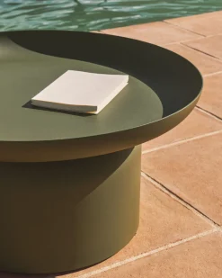 Tuintafels-Kave Home Arcola Salontafel Groen