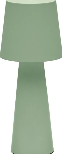 Moderne Tafellampen|Tafellampen-Kave Home Arenys Grote Tafellamp Turquoise