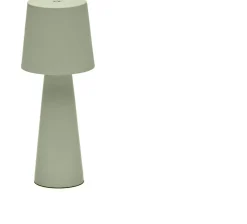 Moderne Tafellampen|Tafellampen-Kave Home Arenys Kleine Tafellamp Turquoise