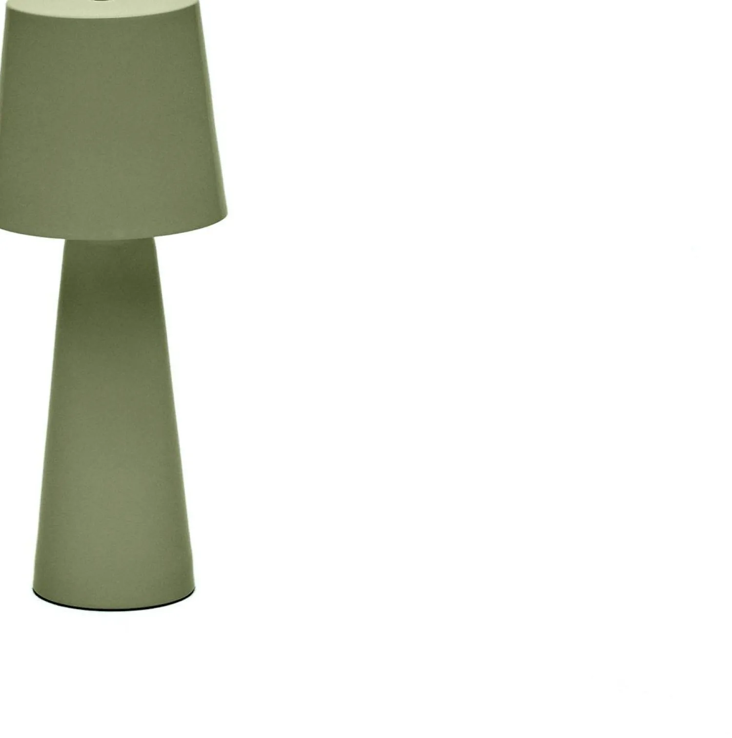 Moderne Tafellampen|Tafellampen-Kave Home Arenys Kleine Tafellamp Groen