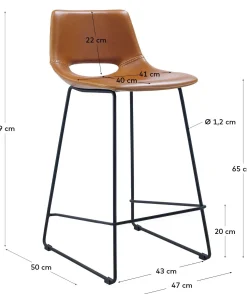 Moderne Tafellampen|Tafellampen-Kave Home Arenys Kleine Tafellamp Wit