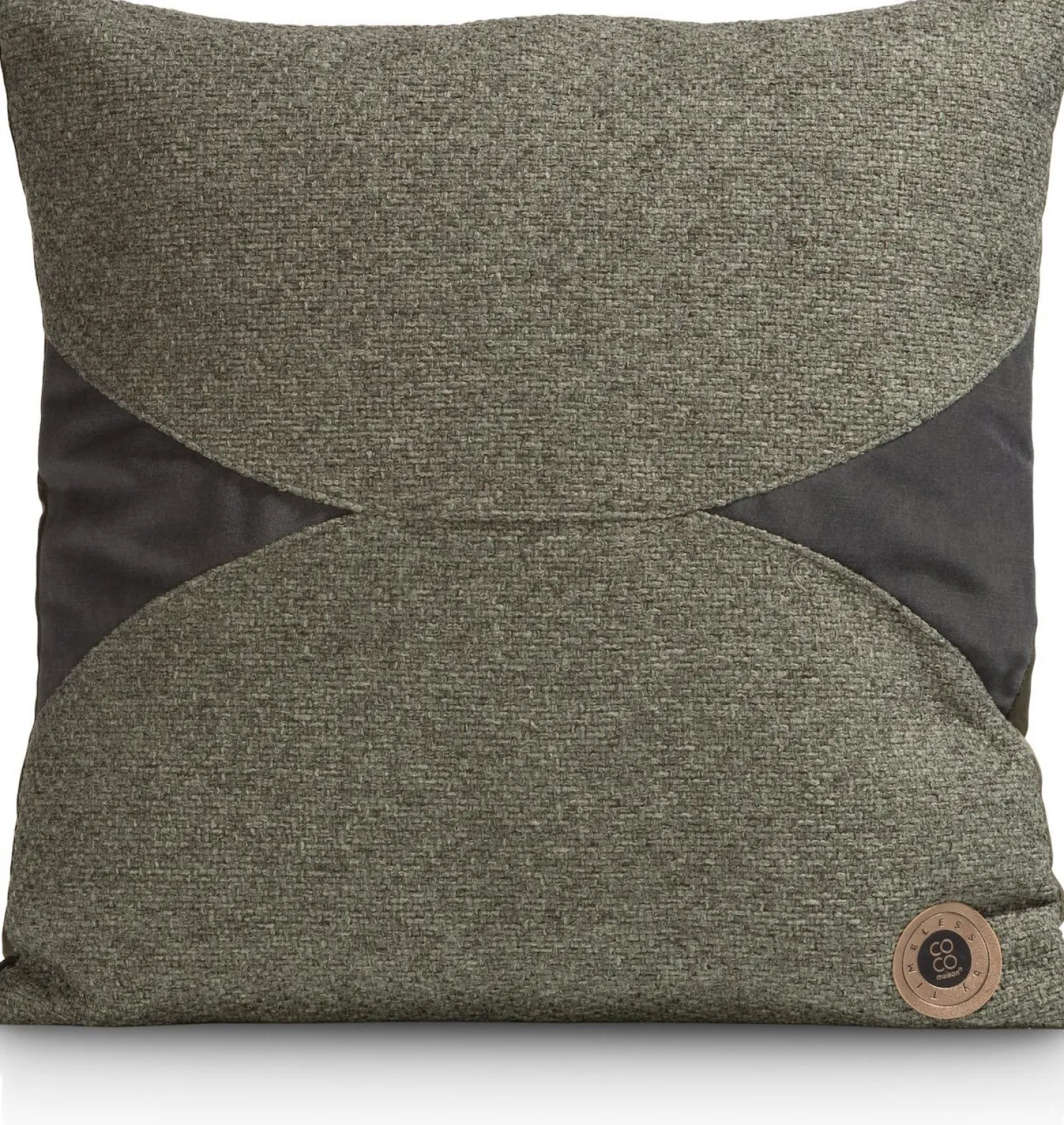 Sierkussens & Plaids-COCO maison Aria Sierkussen Olijf