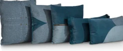 Sierkussens & Plaids-COCO maison Aria Sierkussen Blauw