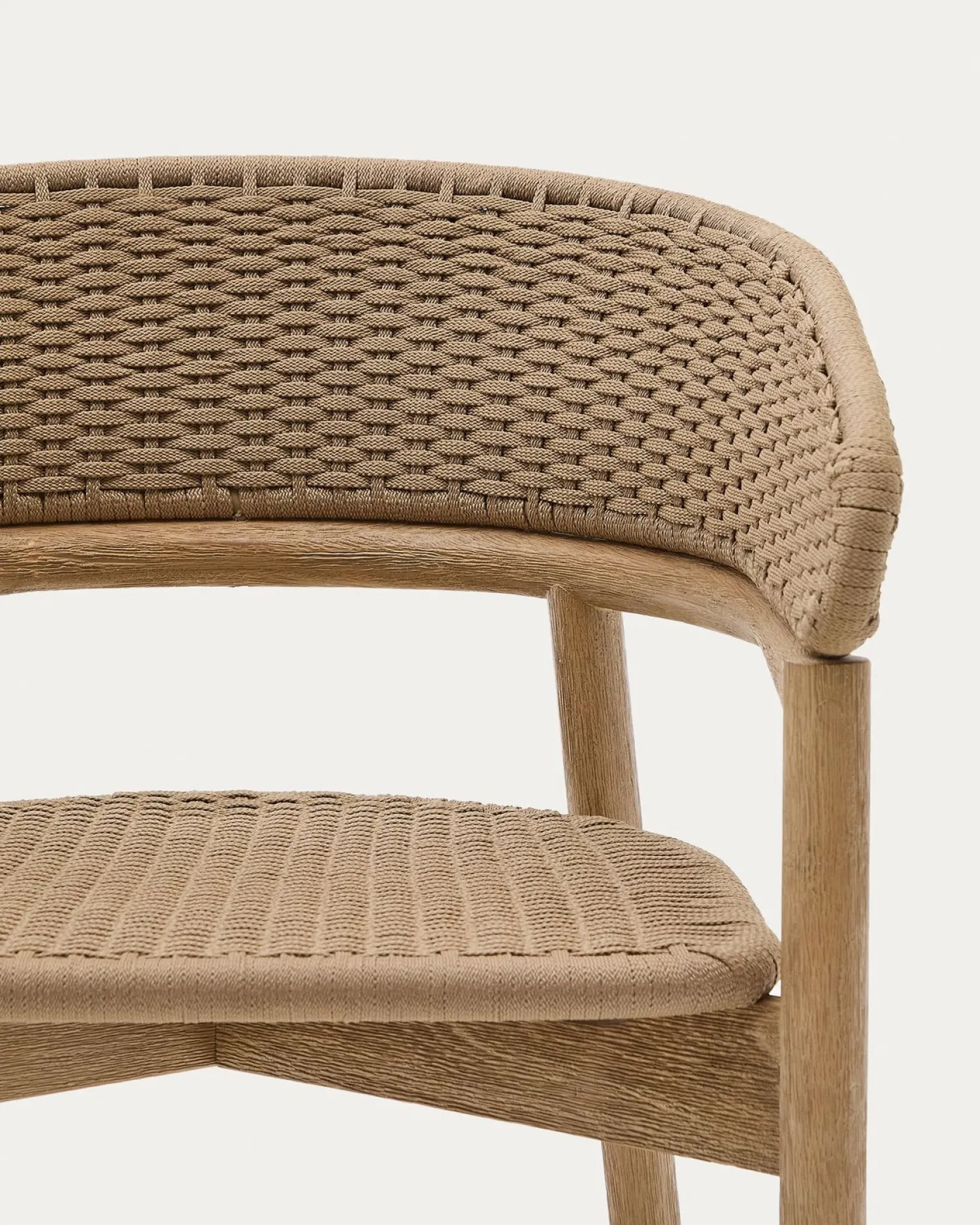 Tuinstoelen-Kave Home Arinella Tuinstoel Naturel