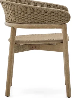 Tuinstoelen-Kave Home Arinella Tuinstoel Naturel