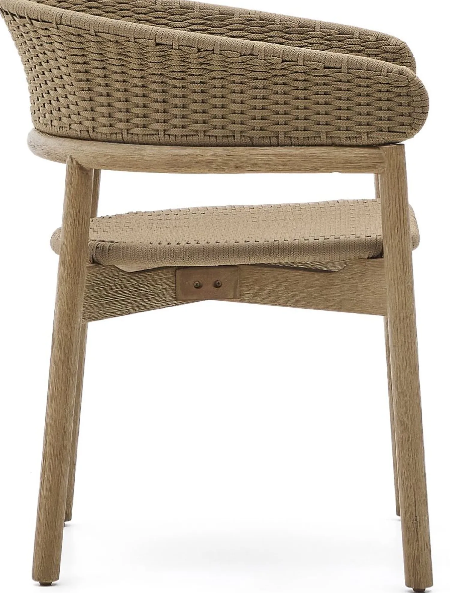 Tuinstoelen-Kave Home Arinella Tuinstoel Naturel