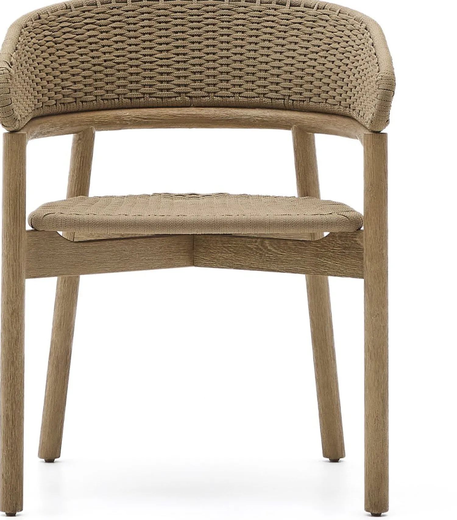 Tuinstoelen-Kave Home Arinella Tuinstoel Naturel