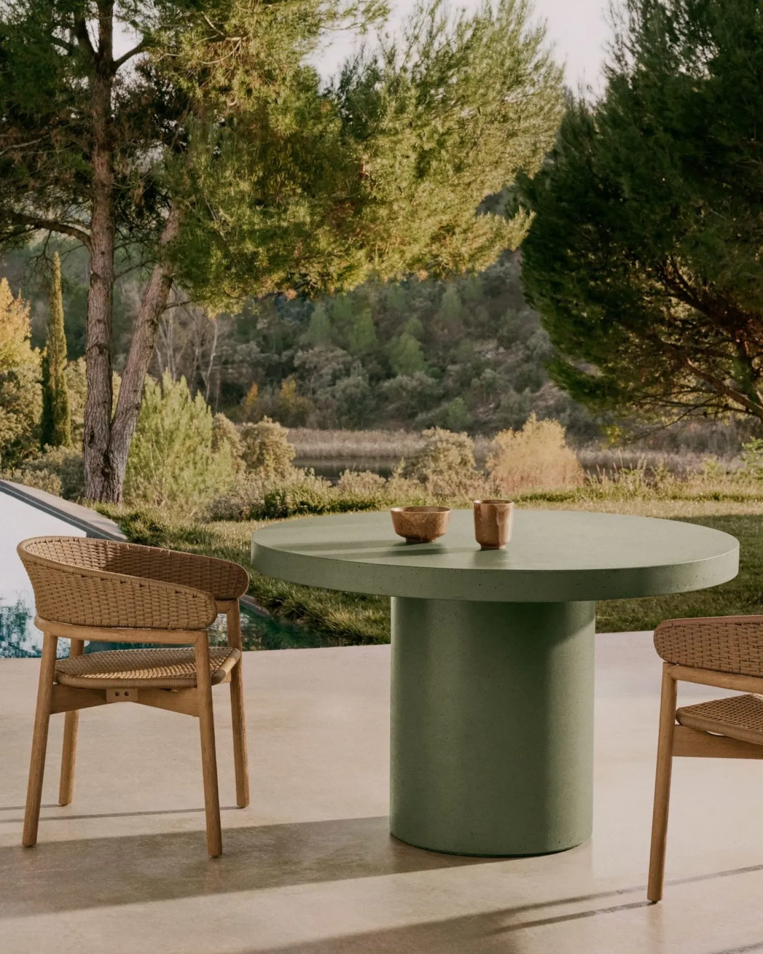 Tuinstoelen-Kave Home Arinella Tuinstoel Naturel