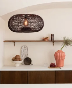 Hanglampen|Hanglampen-Good&Mojo Arizona Hanglamp Burgundy