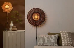 Wandlampen|Wandlampen-Good&Mojo Arizona Wandlamp Burgundy