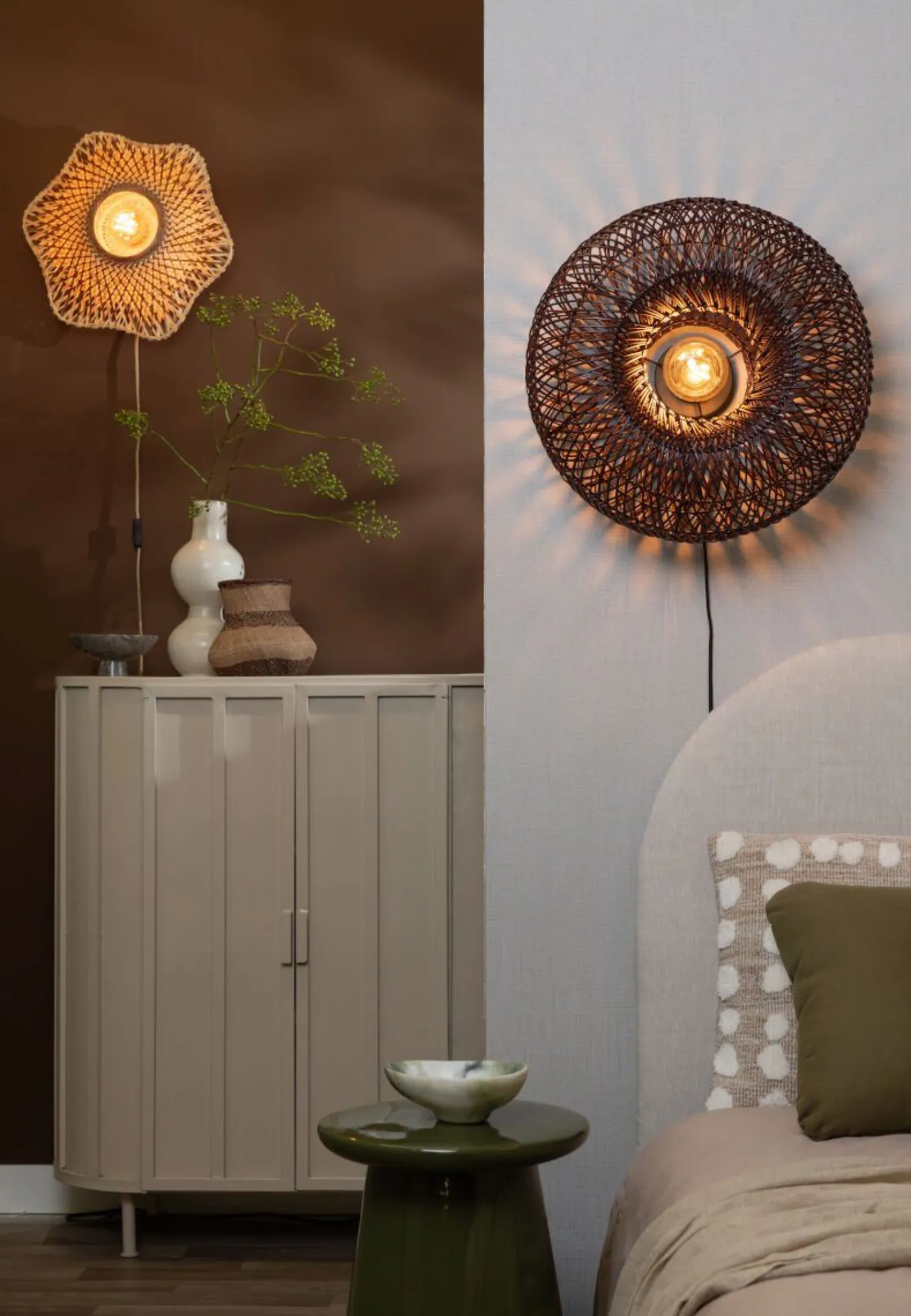 Wandlampen|Wandlampen-Good&Mojo Arizona Wandlamp Burgundy