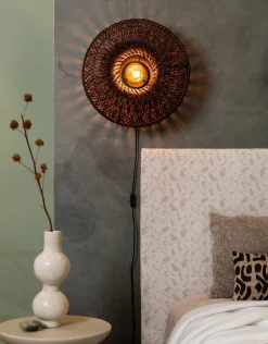 Wandlampen|Wandlampen-Good&Mojo Arizona Wandlamp Burgundy