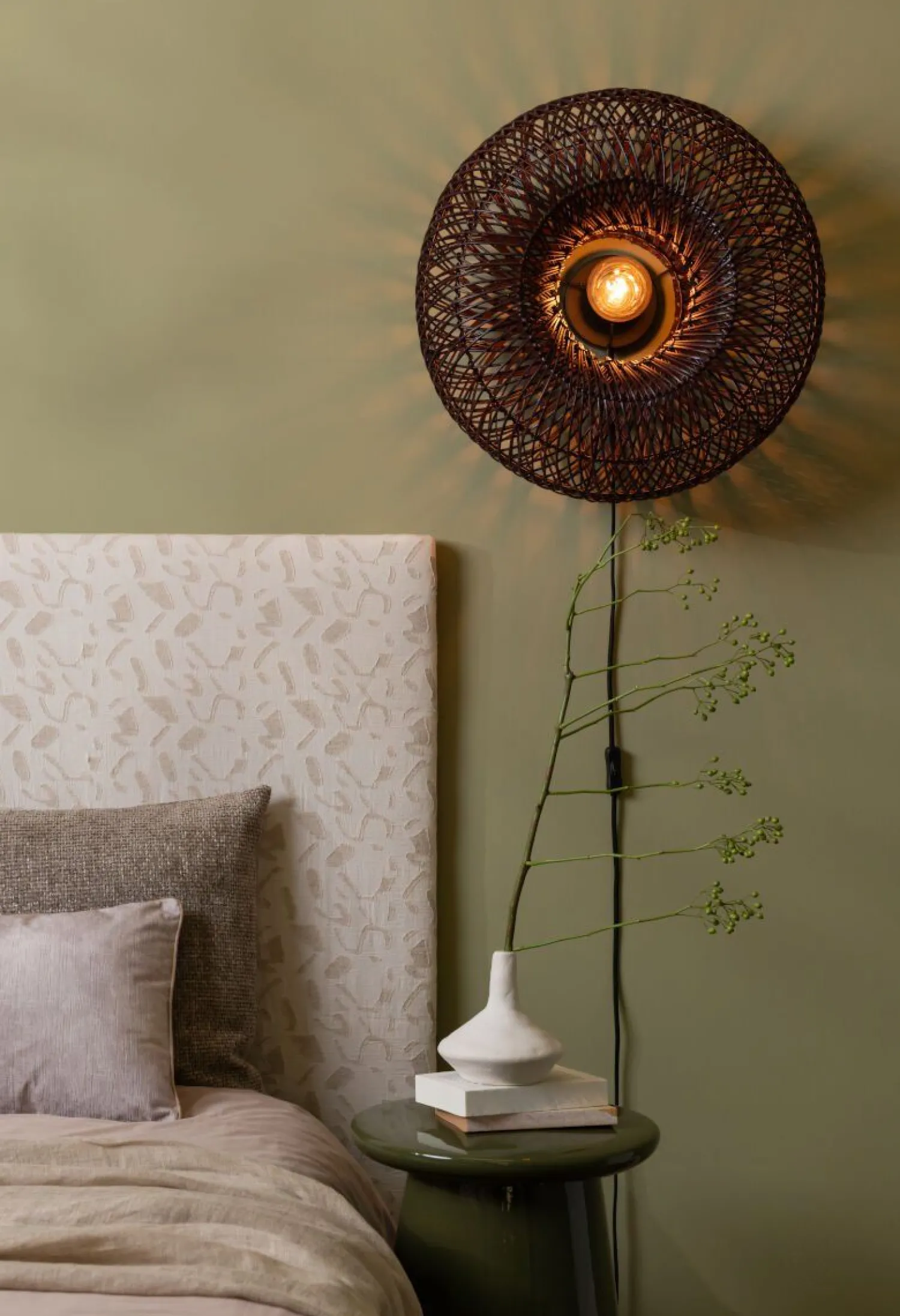 Wandlampen|Wandlampen-Good&Mojo Arizona Wandlamp Burgundy