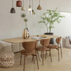 Hanglampen|Hanglampen-WOOOD Arleso Hanglamp Honinggeel