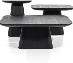 Houten Bijzettafels-Eleonora Aron Bijzettafel Zwart