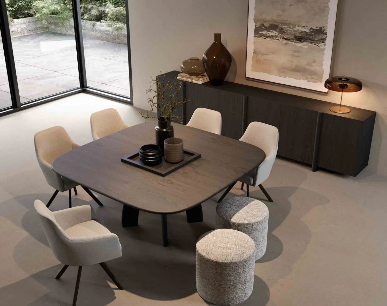 Dressoirs-Hofstede Raanhuis Arona Dressoir Bruin