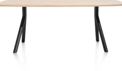 Houten Eettafels|Ovale Eettafels-XOOON Arvada I Ovaal Eettafel Natural