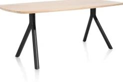 Houten Eettafels|Ovale Eettafels-XOOON Arvada I Ovaal Eettafel Natural