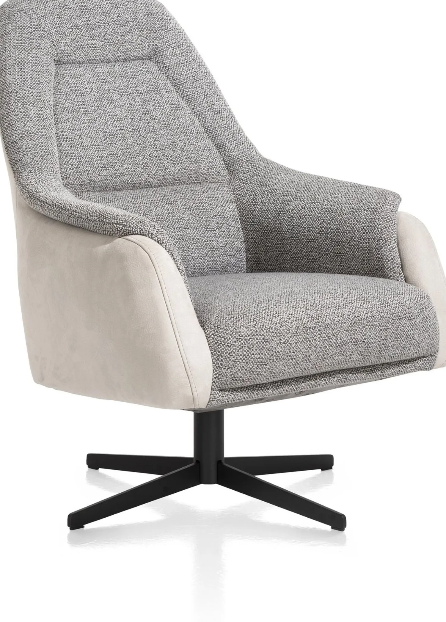 Draaifauteuils-Henders en Hazel Asti Hoog Fauteuil Grijs