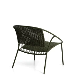 Tuinstoelen-Kave Home Atrani Outdoor Fauteuil Groen