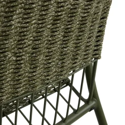 Tuinstoelen-Kave Home Atrani Outdoor Fauteuil Groen