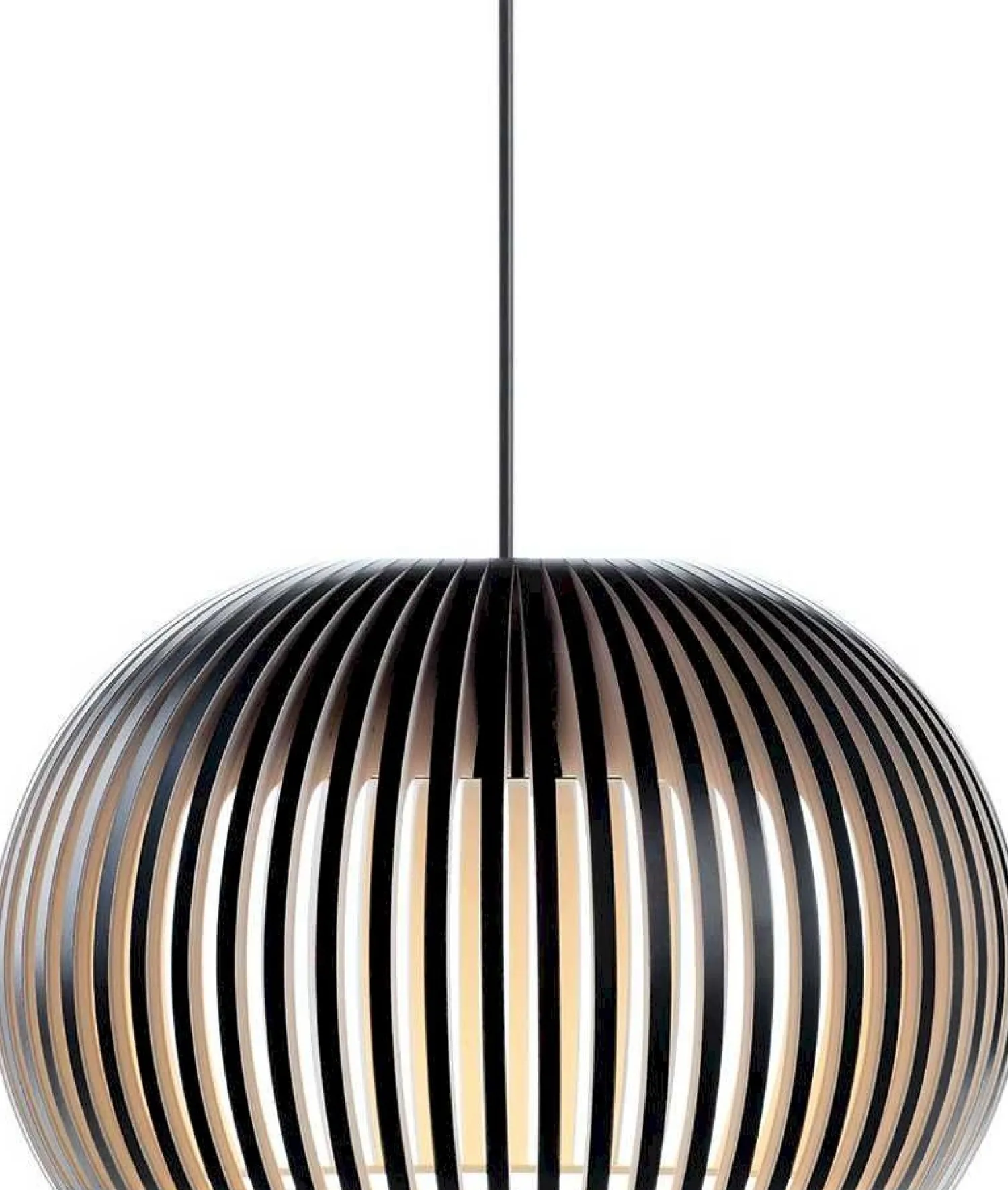 Hanglampen|Hanglampen-Secto Design Atto 5000 Hanglamp Zwart