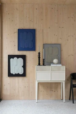 Wanddecoraties-Zuiver August Wanddecoratie Blauw