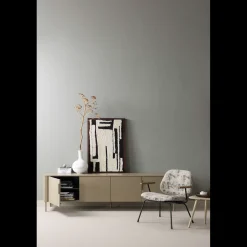 Ronde Fauteuils-WOOOD Aure Fauteuil Beige