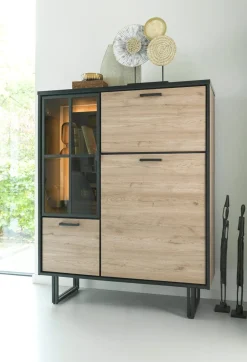 Dressoirs-Henders en Hazel Avalon Highboard Natural