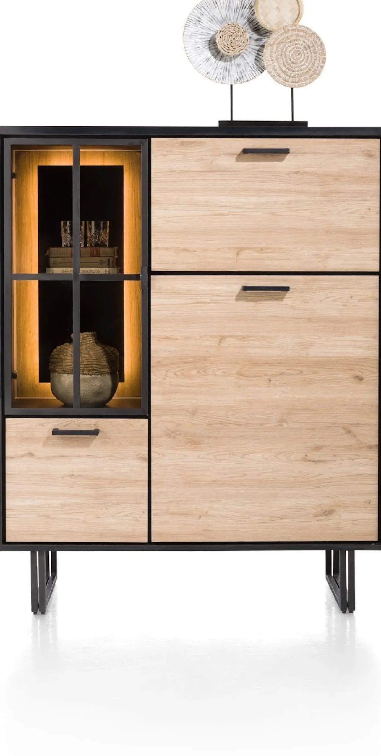 Dressoirs-Henders en Hazel Avalon Highboard Natural