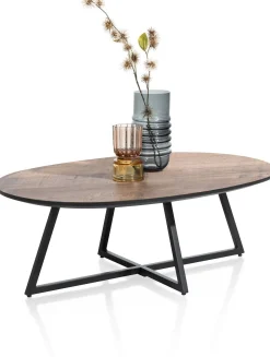 Ovale Salontafels-Henders en Hazel Avalon Ovaal Salontafel Driftwood