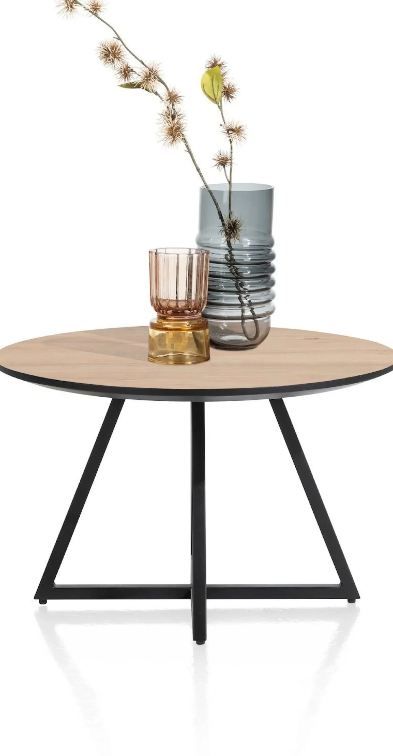 Ronde Bijzettafels-Henders en Hazel Avalon S Bijzettafel Naturel oak