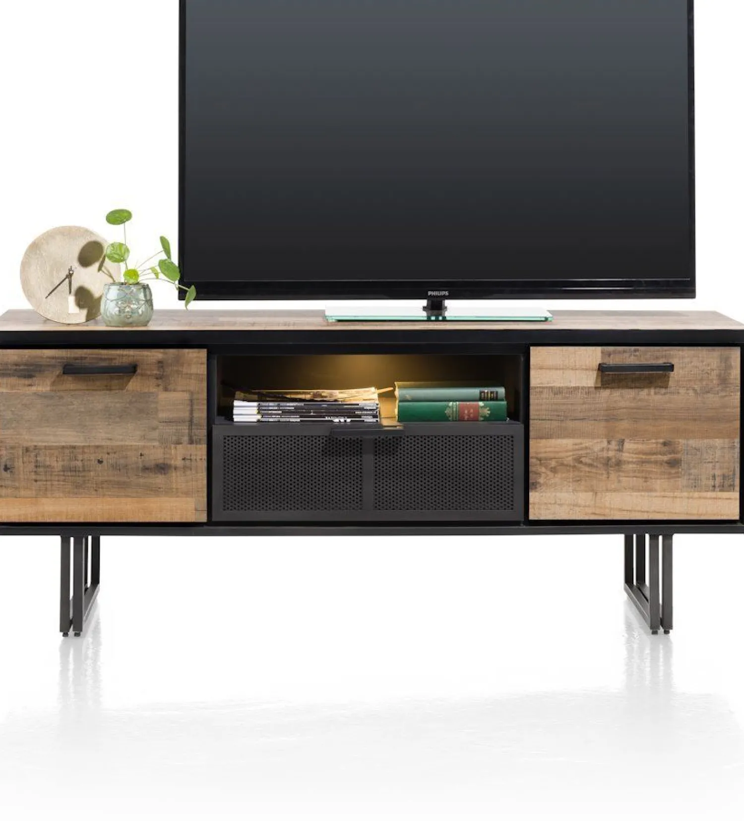 Tv-Meubels-Henders en Hazel Avalon Tv-meubel Driftwood
