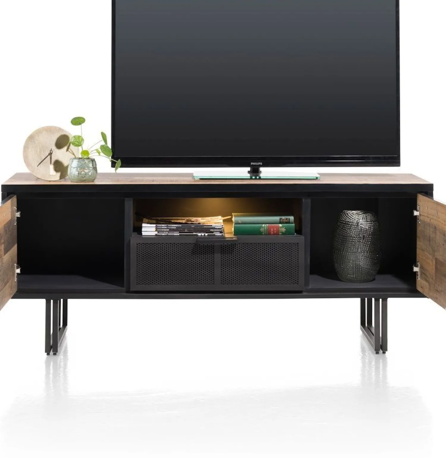 Tv-Meubels-Henders en Hazel Avalon Tv-meubel Driftwood